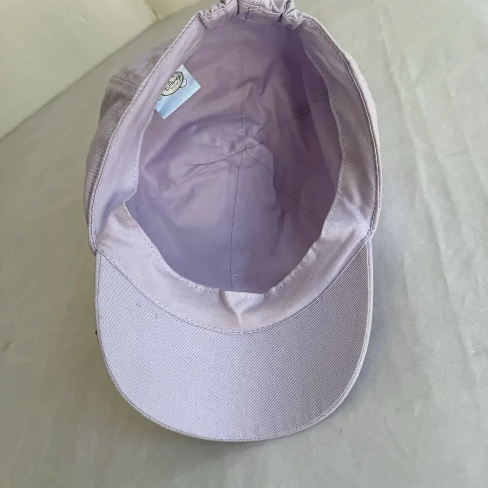 Vtg Y2K Disney Tinker Bell Tink Cap Hat Youth Rhinestones Stretch Painter Style